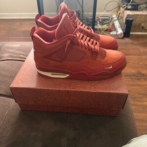 Nike Men's Red High-Top Sneakers